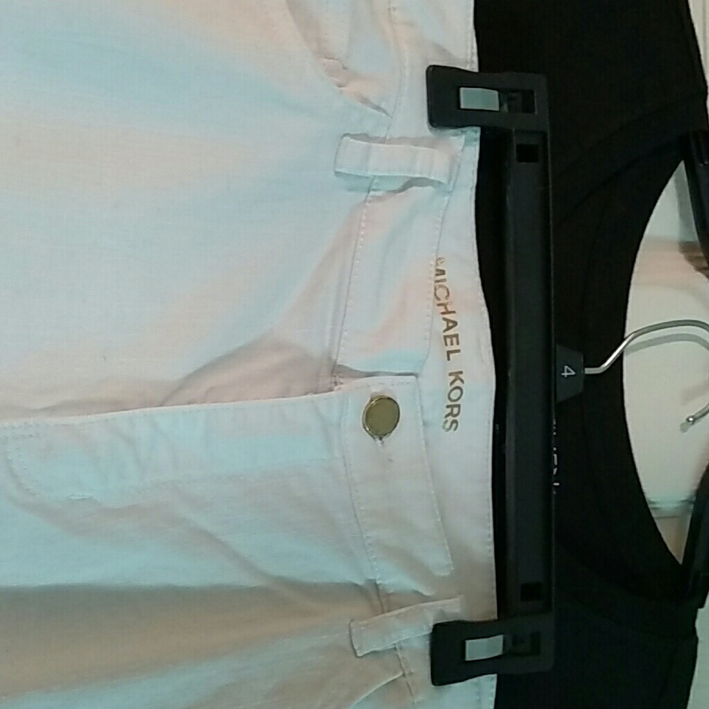 Michael Kors white skinny jeans